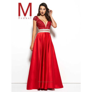 Mac Duggal Gorgeous Red Prom Pageant Formal Dress Size 2